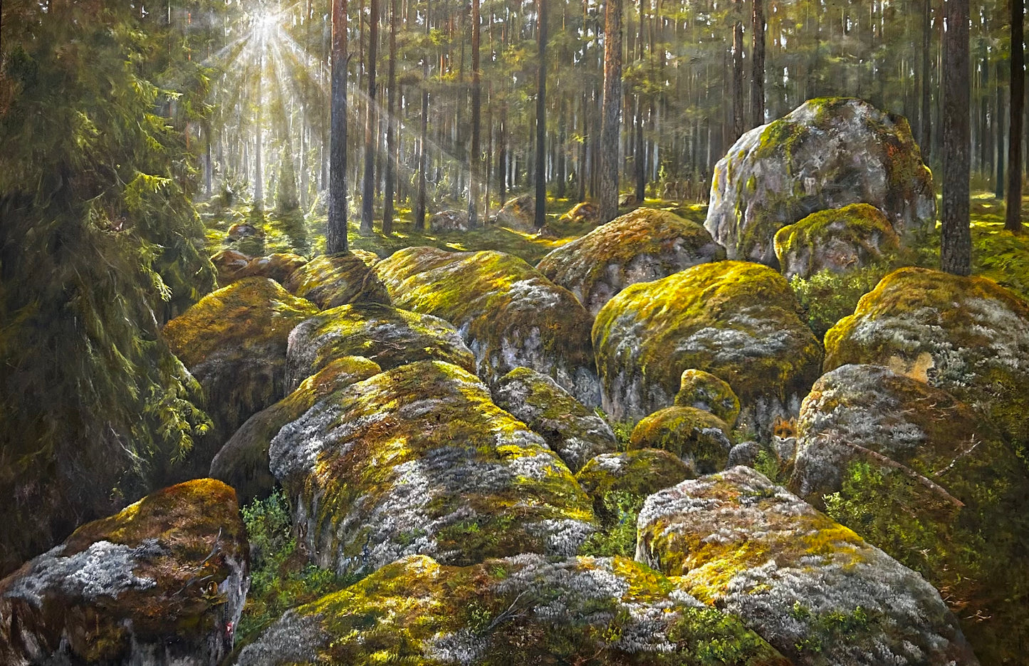Djupt in i skogen