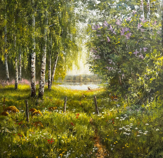 The path to the lake